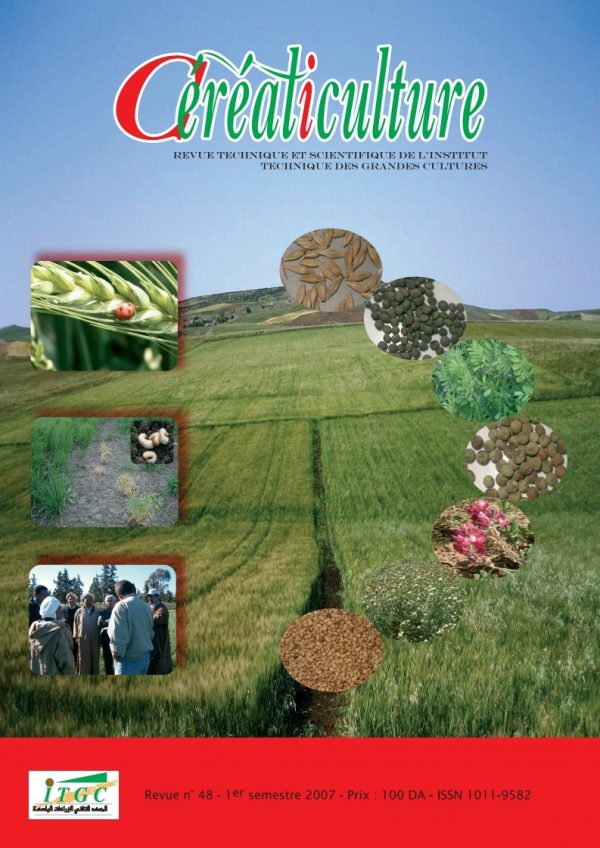 Céréaliculture N°49