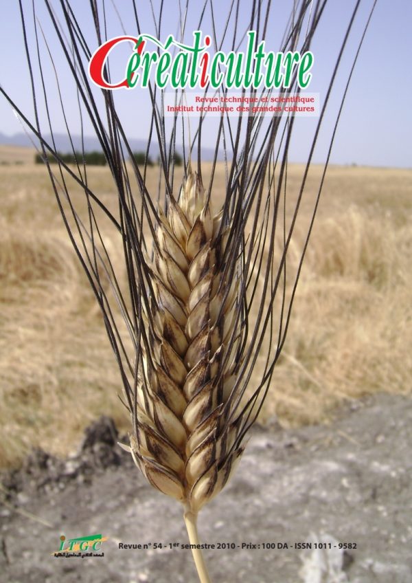 Céréaliculture N°54